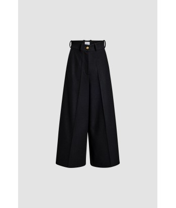 Pantalon large en laine et cachemire éco-responsable prix