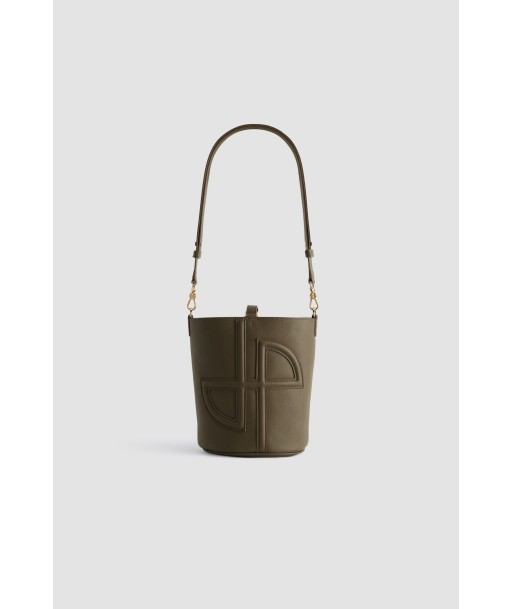 Petit sac seau JP en cuir chez Cornerstreet bien 