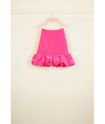 Bubble hem velvet skirt Vous souhaitez 