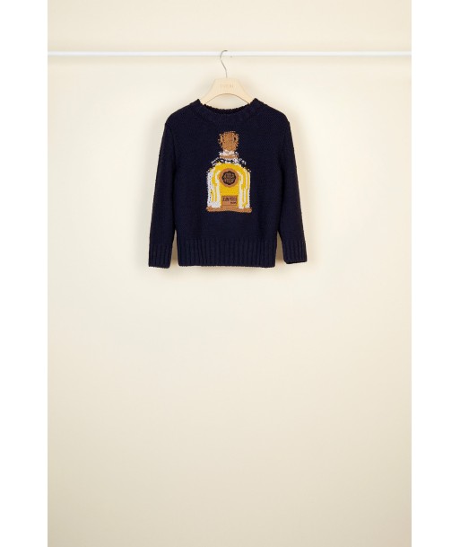 Perfume bottle wool jumper chez Cornerstreet bien 