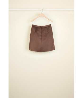 Satin tulip skirt français