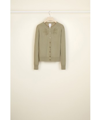 Merino wool and cashmere cardigan JUSQU'A -70%! 