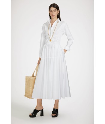 Robe chemise longue en coton éco-responsable Jusqu'à 80% De Réduction