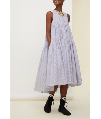 Tiered cotton maxi dress Paris Déstockage Promo