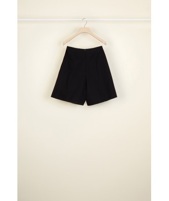 High-waisted cotton shorts de technologie