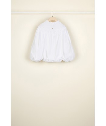 Smock collar poplin crop top Par le système avancé 