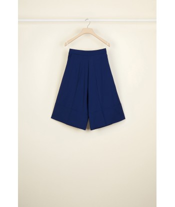 Loose belted summer wool shorts Véritable concentré