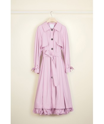 Cotton gabardine trench coat offre 