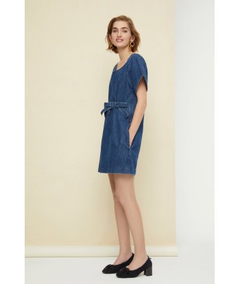 Bow denim minidress offre 