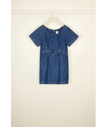 Bow denim minidress offre 