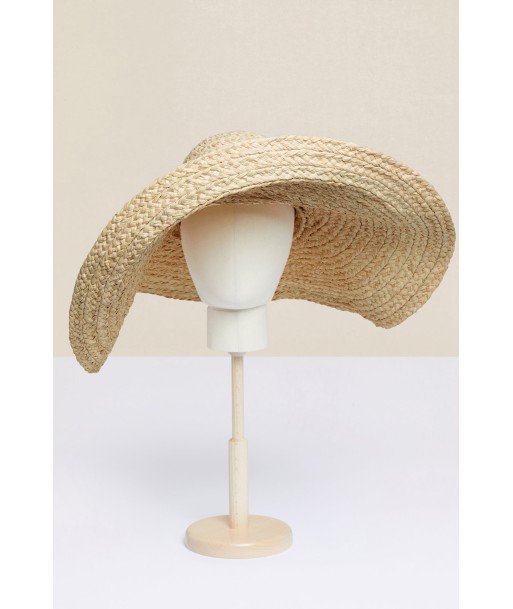 Oversized woven hat d'Europe débarque