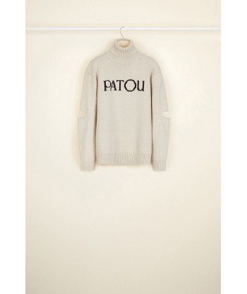 Oversized cut-out Patou jumper Comparez et commandez 