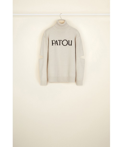 Oversized cut-out Patou jumper Comparez et commandez 