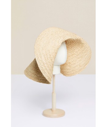 Oversized woven hat d'Europe débarque