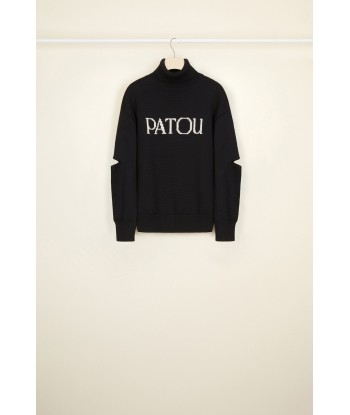 Oversized cut-out Patou jumper offre 