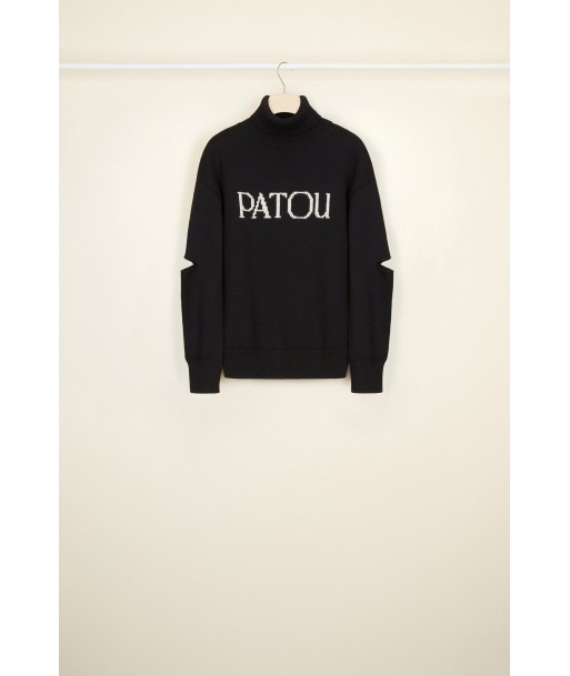 Oversized cut-out Patou jumper offre 