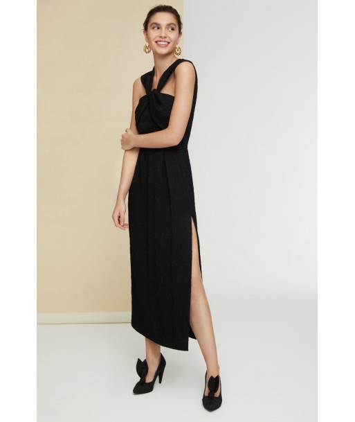 Twist front maxi dress pas cher