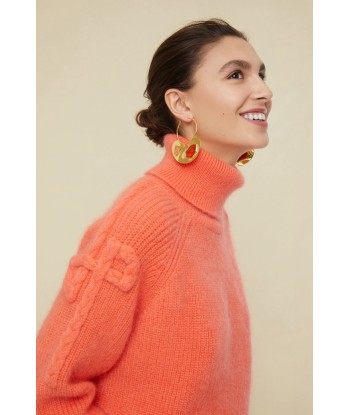 Mohair blend turtleneck jumper livraison gratuite