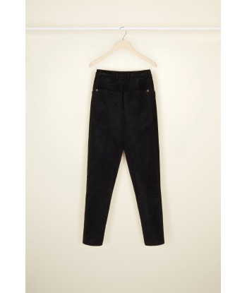 Corduroy carrot trousers de pas cher