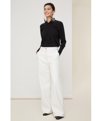 Iconic faux leather trousers la chaussure