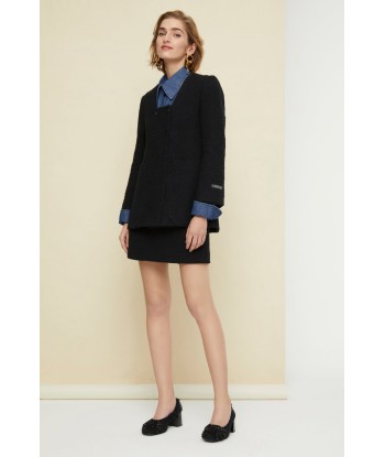 Cotton tweed miniskirt le concept de la Pate a emporter 