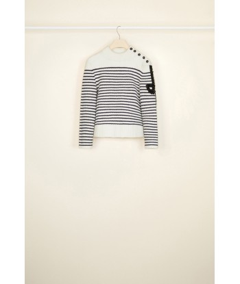 Iconic jewelled Breton jumper Les êtres humains sont 