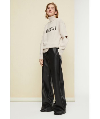 Iconic faux leather trousers Amélioration de cerveau avec