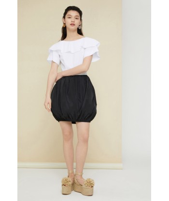 Two-tone cotton and faille bubble dress l'évolution des habitudes 