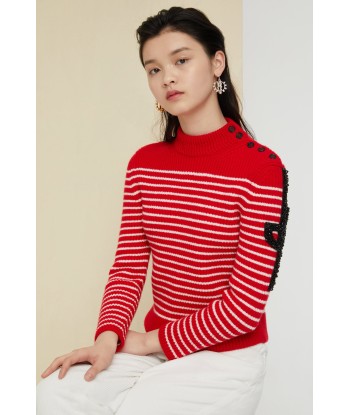 Iconic jewelled Breton jumper sélection de produits