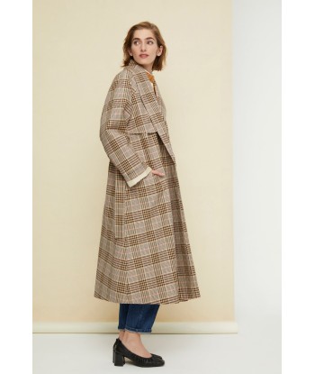 Tartan gabardine trenchcoat meilleur choix