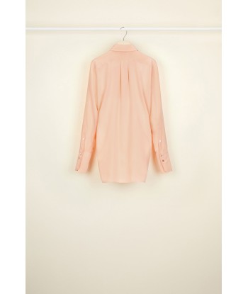 Iconic draped silk blouse l'achat 