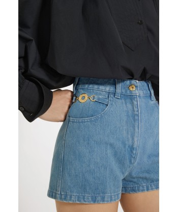 Mini short en denim Par le système avancé 