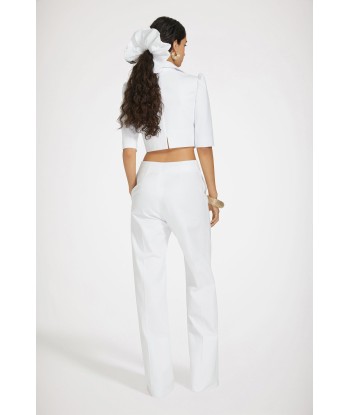 Pantalon iconique en gabardine de coton destockage