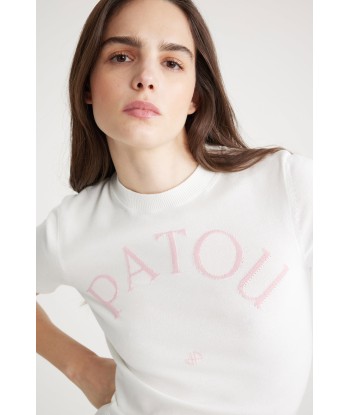 Top Patou en maille éco-responsable outlet