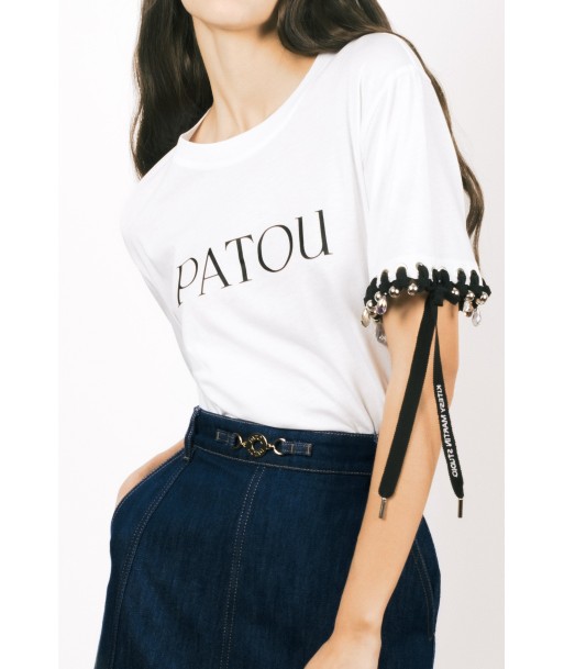 Patou Upcycling t-shirt en coton bio soldes