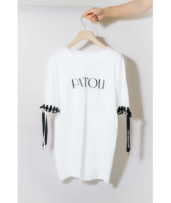 Patou Upcycling t-shirt en coton bio soldes