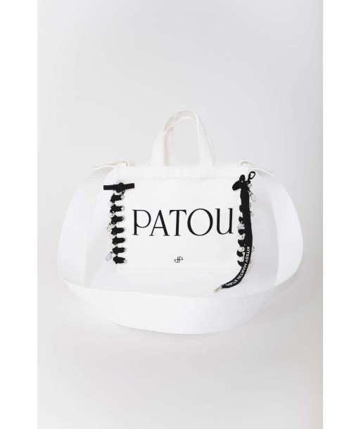 Patou Upcycling 오가닉 코튼 파투 캔버스 토트백 sur le site 