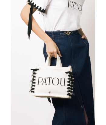 Patou Upcycling 오가닉 코튼 파투 캔버스 토트백 sur le site 