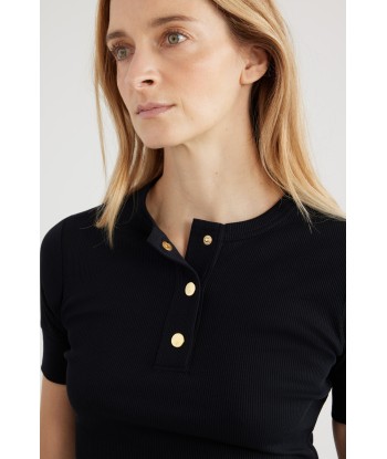 Top henley en coton bio En savoir plus